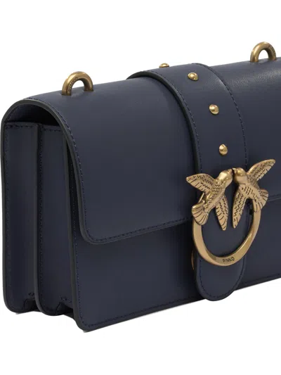 Pinko Crossbody Bags Shoulder Bags Blue In Black