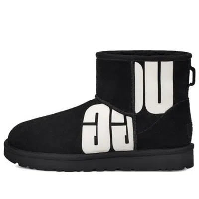 Ugg (wmns)  Mini Broken Logo Boot 'black White'