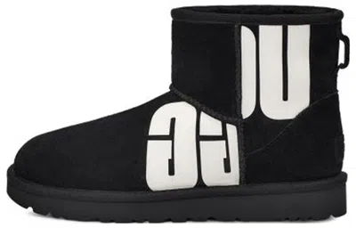 Ugg (wmns)  Mini Broken Logo Boot 'black White'