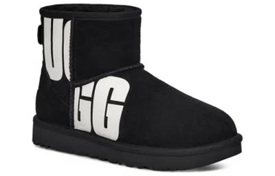 Ugg (wmns)  Mini Broken Logo Boot 'black White'