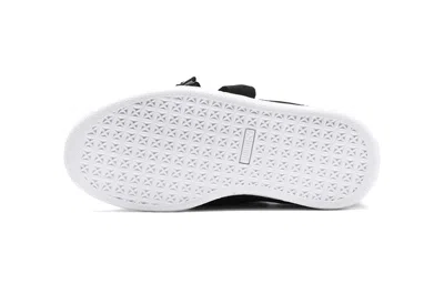 Puma Basket Heart Patent Little 'black White' In Multi