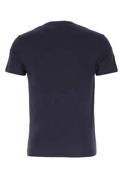 Polo Ralph Lauren Custom Slim Fit Jersey Crewneck T-shirt Clothing In Black