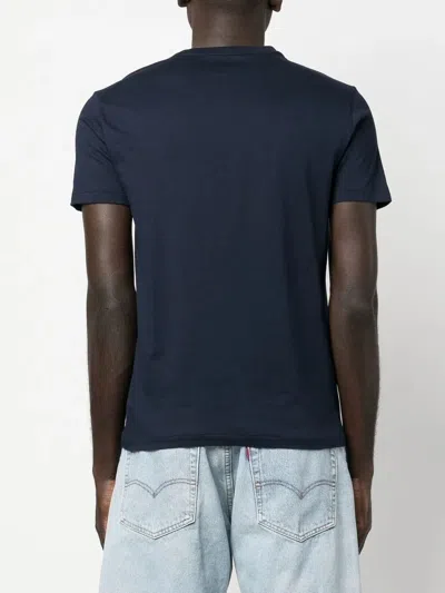 Polo Ralph Lauren Custom Slim Fit Jersey Crewneck T-shirt Clothing In Black