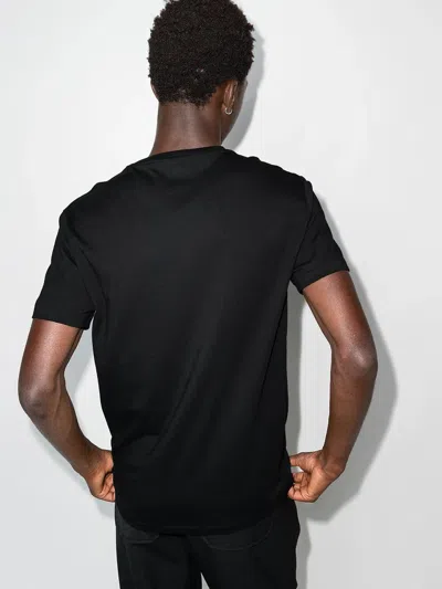 Polo Ralph Lauren Custom Slim Fit Jersey Crewneck T-shirt Clothing In Black