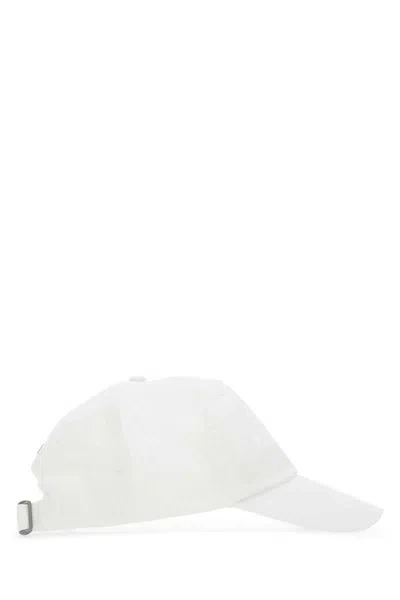 Polo Ralph Lauren Logo Baseball Cap In White
