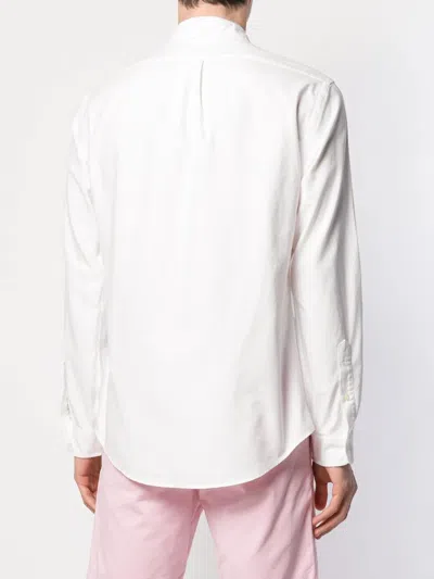 Polo Ralph Lauren Long Sleeve Sport Shirt In White