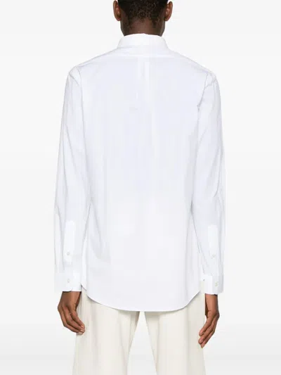 Polo Ralph Lauren Long Sleeve Sport Shirt In White