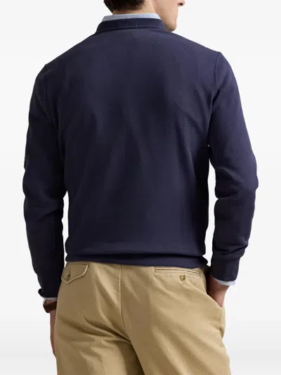 Polo Ralph Lauren Long Sleeve Sweatshirt In Blue