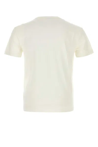 Polo Ralph Lauren Orso T-shirt In White Cotton In Neutral