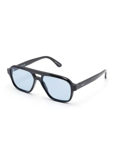 Retrosuperfuture "maneval"" Sunglasses In Blue