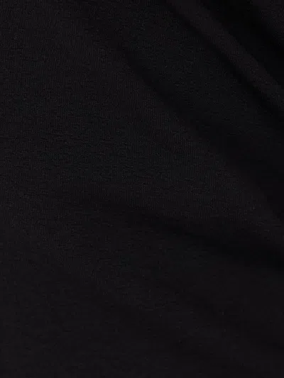 Rick Owens Jersey Ls Prong In Black