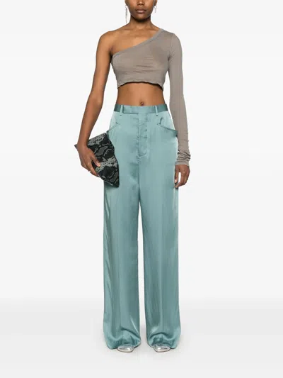 Rick Owens Mastodon Casual Pants In Green
