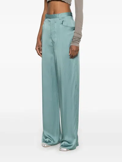 Rick Owens Mastodon Casual Pants In Green