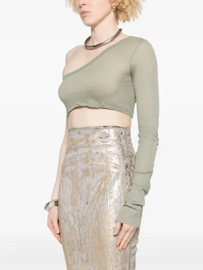 Rick Owens Ziggy Top In Green