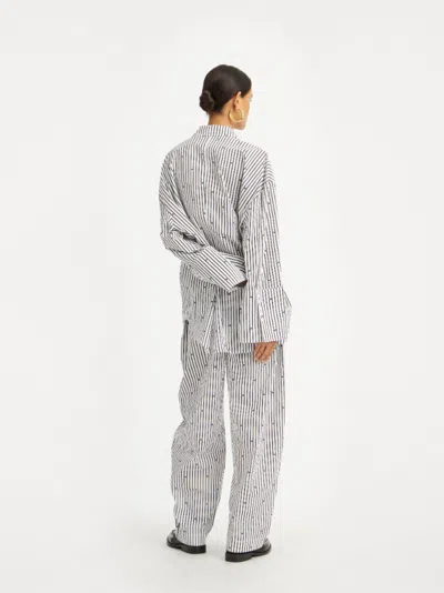 Rotate Birger Christensen Rotate Birgerchristensen Logo Shirt In White