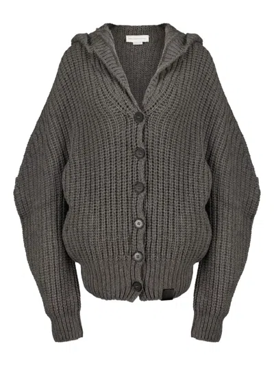Stella Mccartney Dark Grey Cashmere Wool Blend