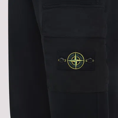 Stone Island Jogger Pants In Black