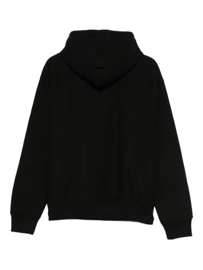 Stussy Cotton Blend Hoodie In Black