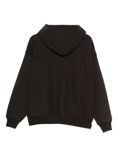 Stussy Casual Hoodie With Drawstring And Pocket In Black