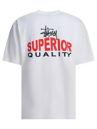 Stussy Superior Quality Tee In White
