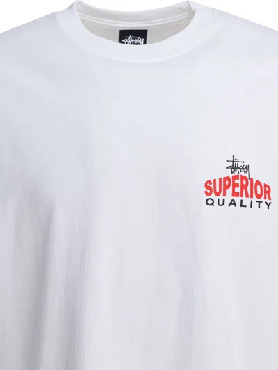 Stussy Superior Quality Tee In White