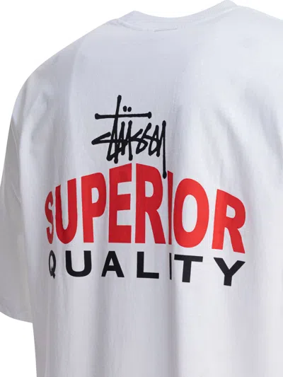 Stussy Superior Quality Tee In White