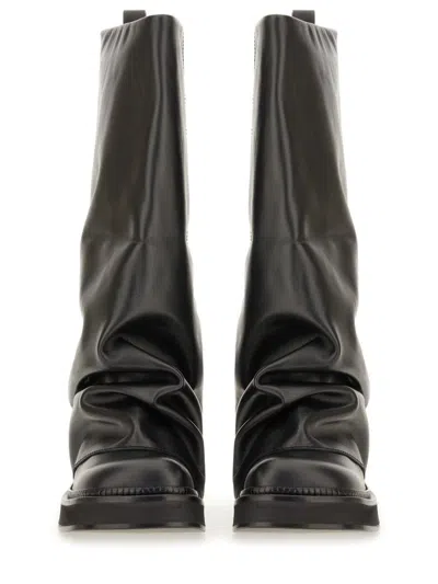 Attico The  Combat Boot Robin In Black