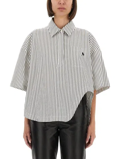 Attico Shirt "diana" In Neutral
