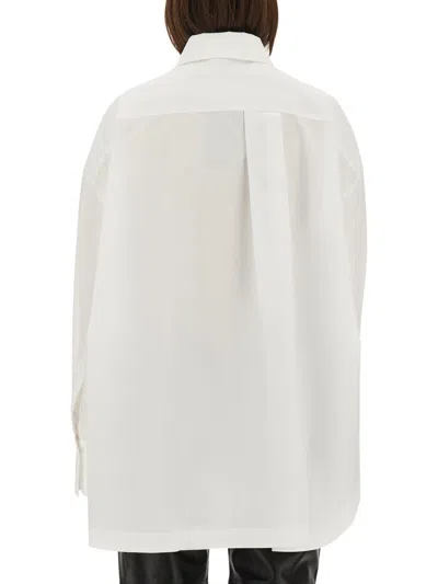 Attico The  Logo Cotton Shirt