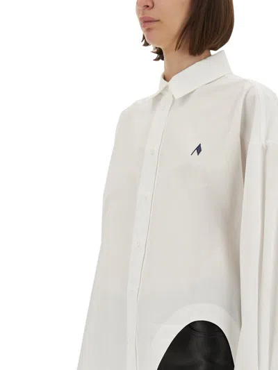 Attico The  Logo Cotton Shirt
