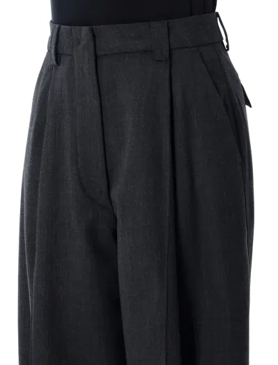 The Latest Tailored Wide Trousers With Pleats