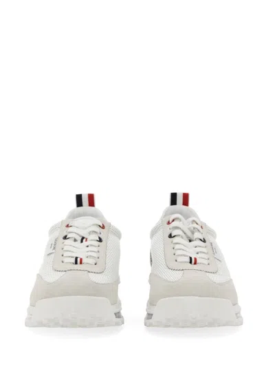 Thom Browne Sneaker Tech Runner In Gray