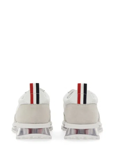 Thom Browne Sneaker Tech Runner In Gray