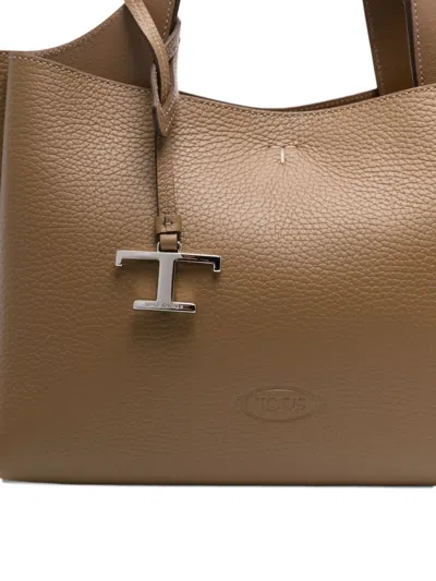 Tod's Mini Leather Shopping Bag