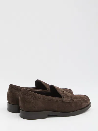Tod's Gommino Penny Loafers In Brown