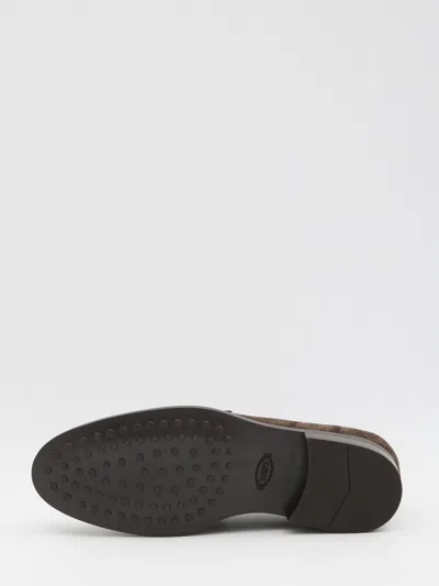 Tod's Gommino Penny Loafers In Brown