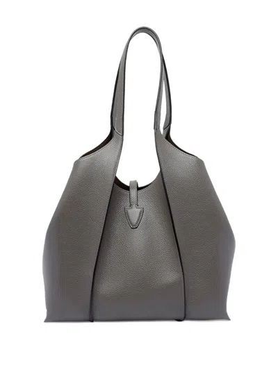 Tod's T Timeless Mini Leather Shopping Bag
