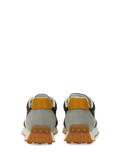 Tod's Suede-trimmed Sneakers In Multi