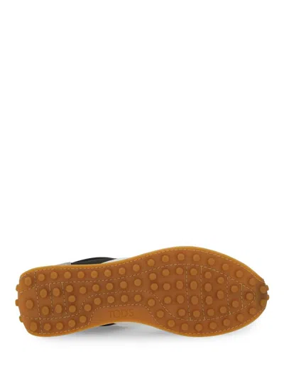 Tod's Suede-trimmed Sneakers In Multi