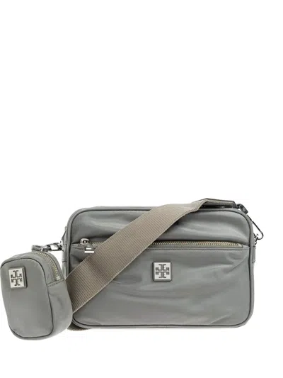 Tory Burch Small Virginia Crossbody Bag In Gray