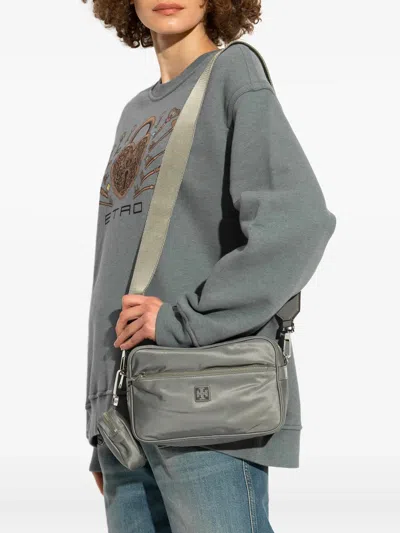 Tory Burch Small Virginia Crossbody Bag In Gray