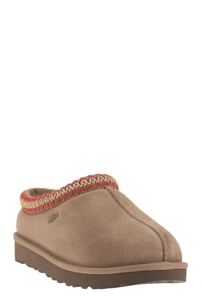 Ugg Lace-up Shoes Embroidered Trim In Neutral