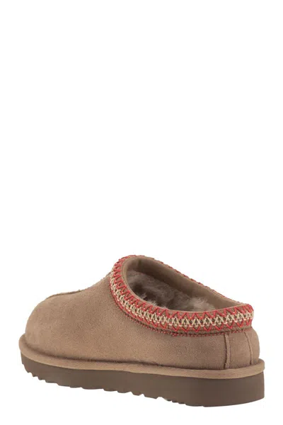 Ugg Lace-up Shoes Embroidered Trim In Neutral