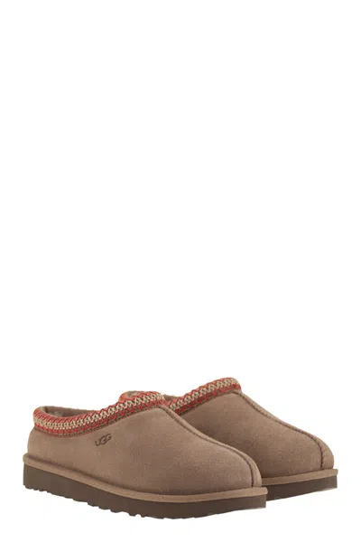 Ugg Lace-up Shoes Embroidered Trim In Neutral