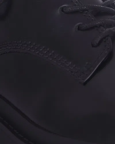 Ash Scarpe Derby Con Plateau E Lacci In Black