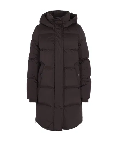 Woolrich Giubbino Kelly Soil Brown In Black
