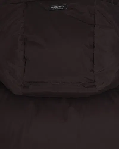 Woolrich Giubbino Kelly Soil Brown In Black