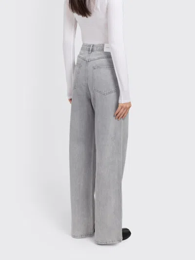 Amomento Color Indigo Denim In Gray