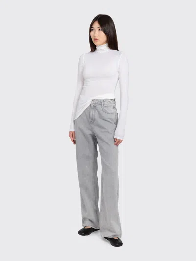 Amomento Color Indigo Denim In Gray
