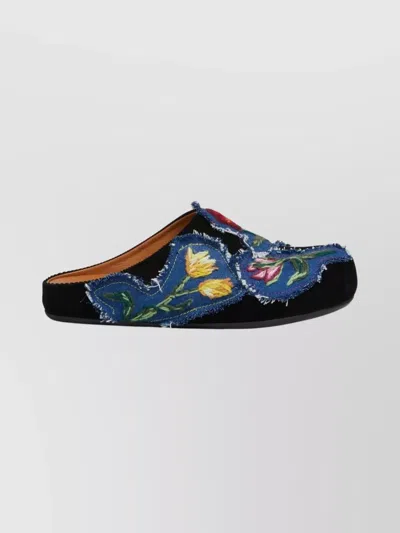 Marni Floral Sandals In Multi